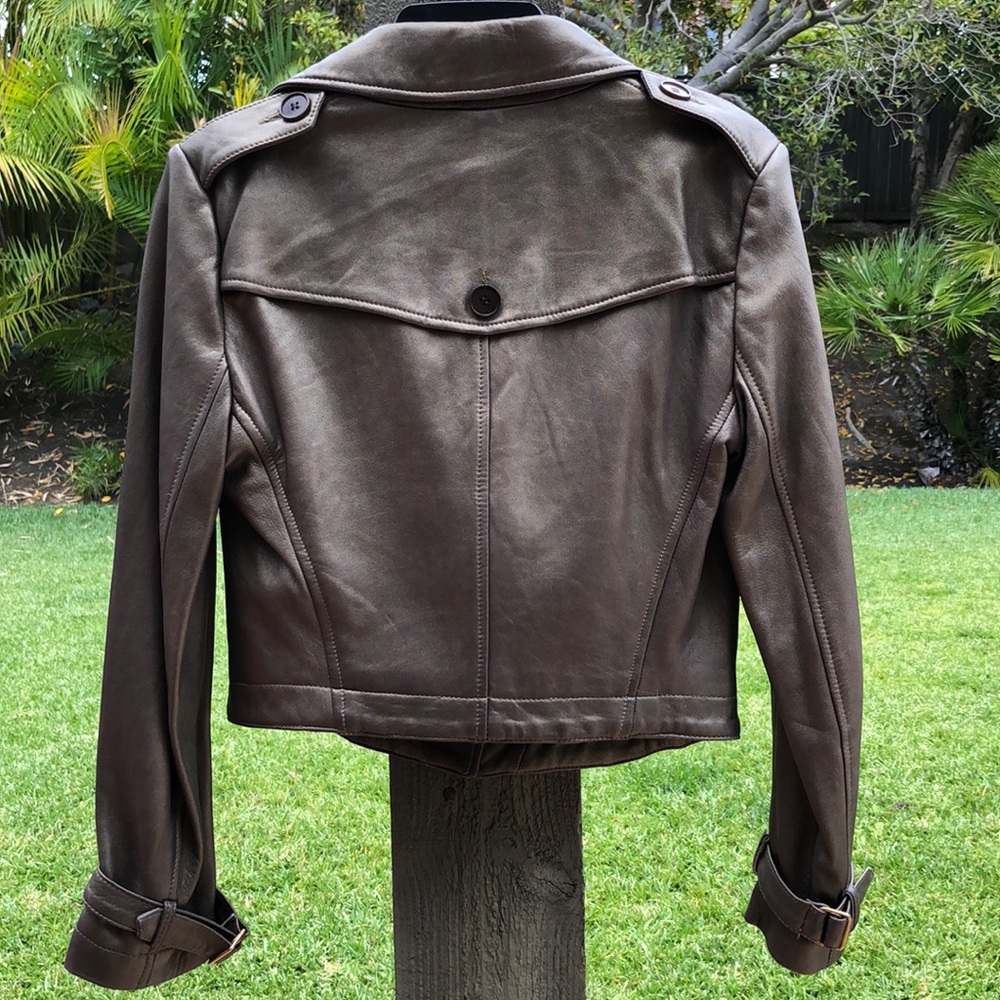 Theory Leather Jacket - Picture 7 of 9